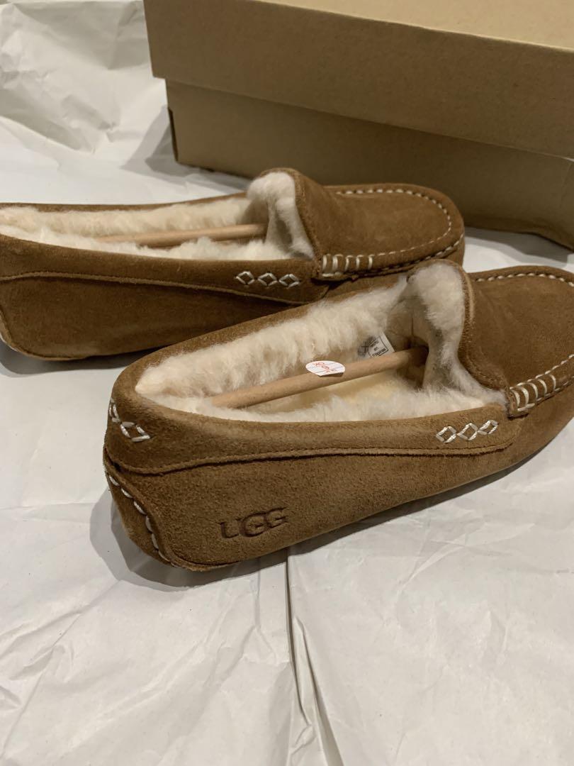 UGG モカシン ローファー　ブラウン 箱付　23cm/us6 UGG モカシン ローファーブラウン 箱付23cm/us6