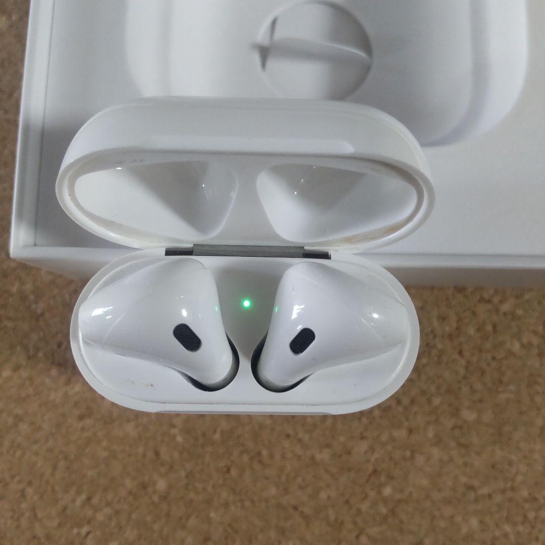 AirPods2 本体・箱・充電ケーブルあり