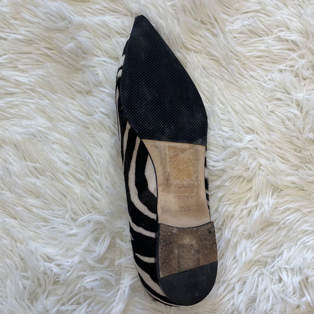 レア⭐︎JIMMY CHOO アニマルプリント ヘアカーフ フラット35 1/2