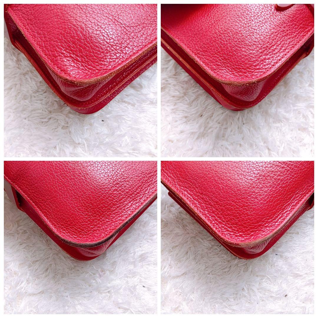 【数々のアワードを受賞】 美品】イルビゾンテ ショルダーバッグ クロスボディバッグ シボ バッグ