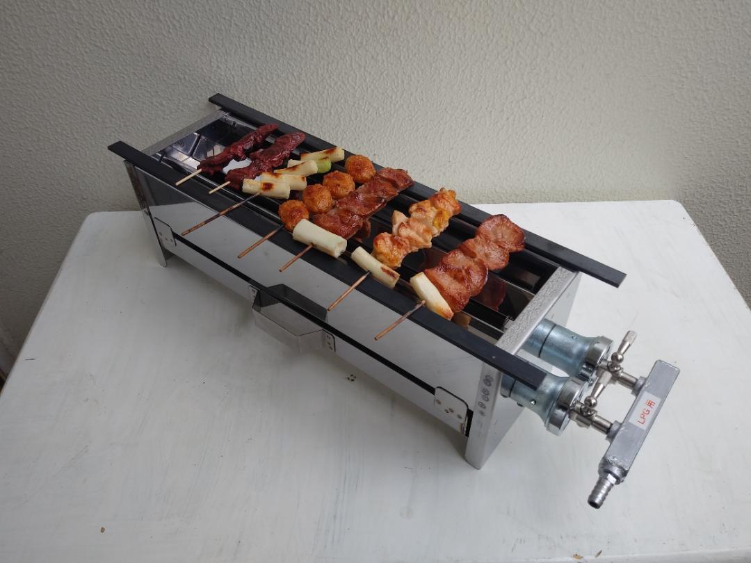 最安値挑戦】 業務用☆焼鳥焼器☆みたらし団子☆やきとり☆牛豚串焼 買い特価 業務用★焼鳥焼器★みたらし団子★やきとり★牛豚串★BBQキャンプ★五平餅 調理器具