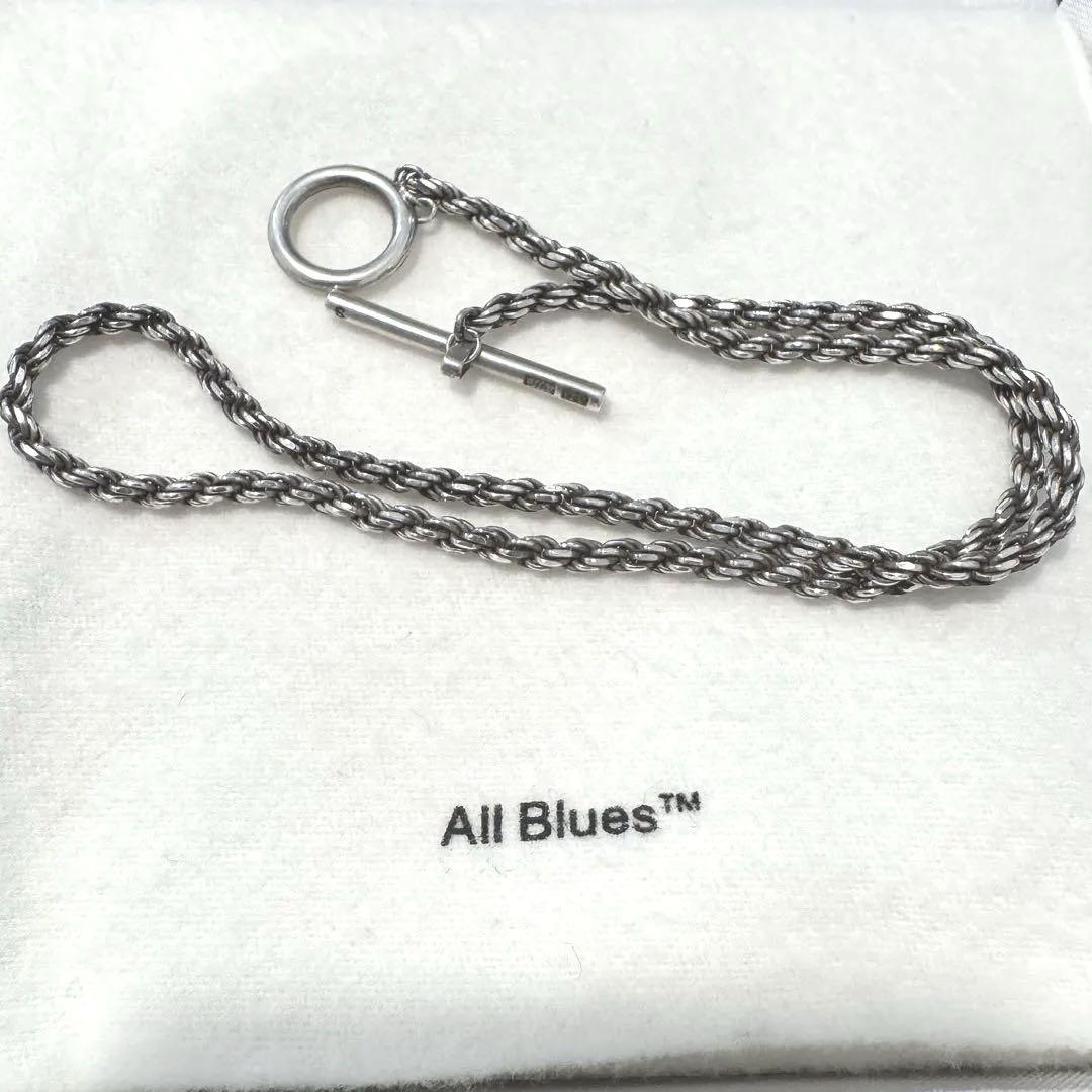 最終値下げ！ALL BLUES オールブルース チョーカー ネックレス