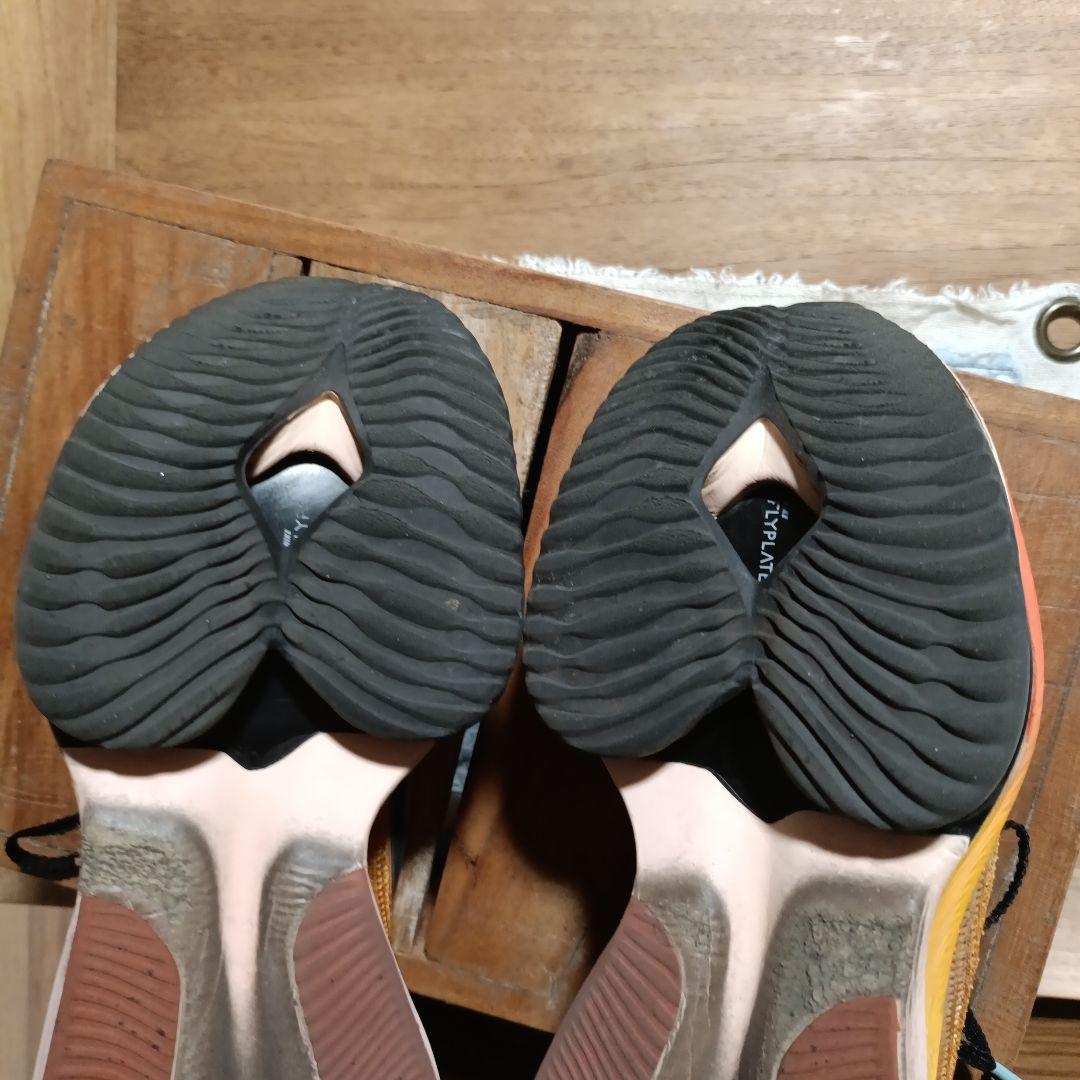 ナイキNIKE アルファフライネクスト% 27.5cmオレンジ×黒 ナイキNIKE アルファフライネクスト% 27.5cmオレンジ×黒