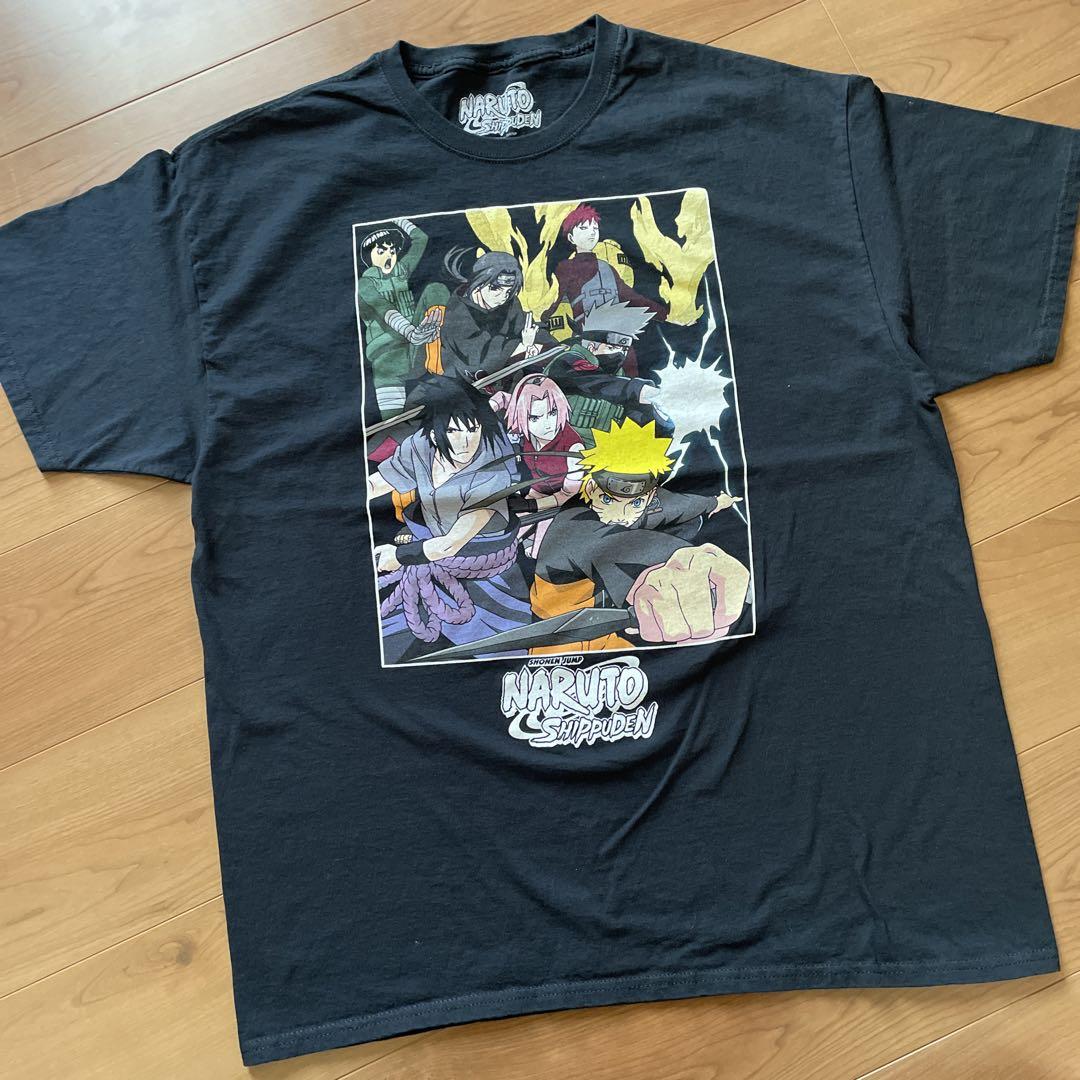 NARUTO ナルト　tシャツ ヴィンテージ　黒