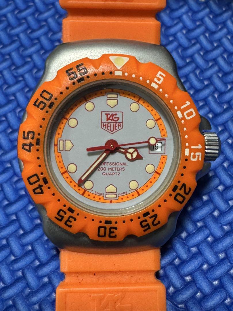 タグホイヤー　ダイバーウォッチ　オレンジ　Ref.373.508