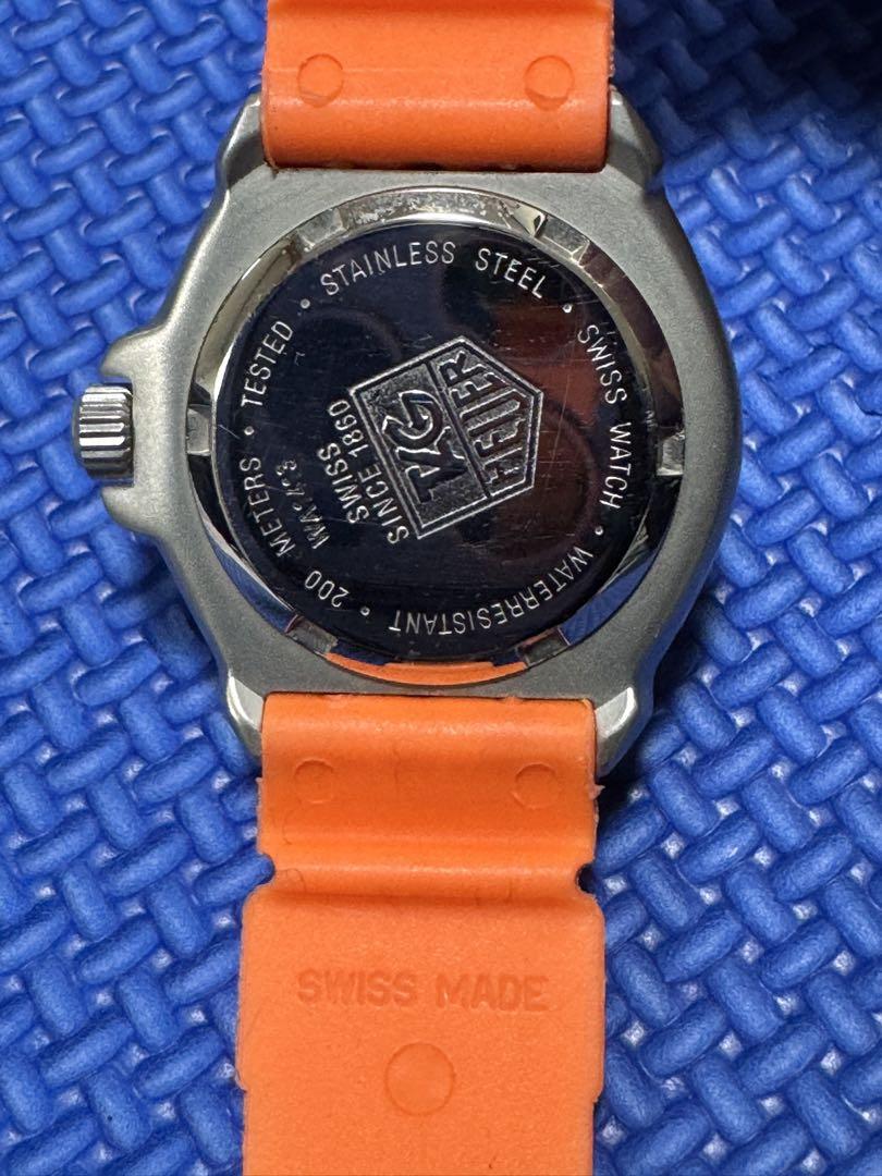 タグホイヤー　ダイバーウォッチ　オレンジ　Ref.373.508
