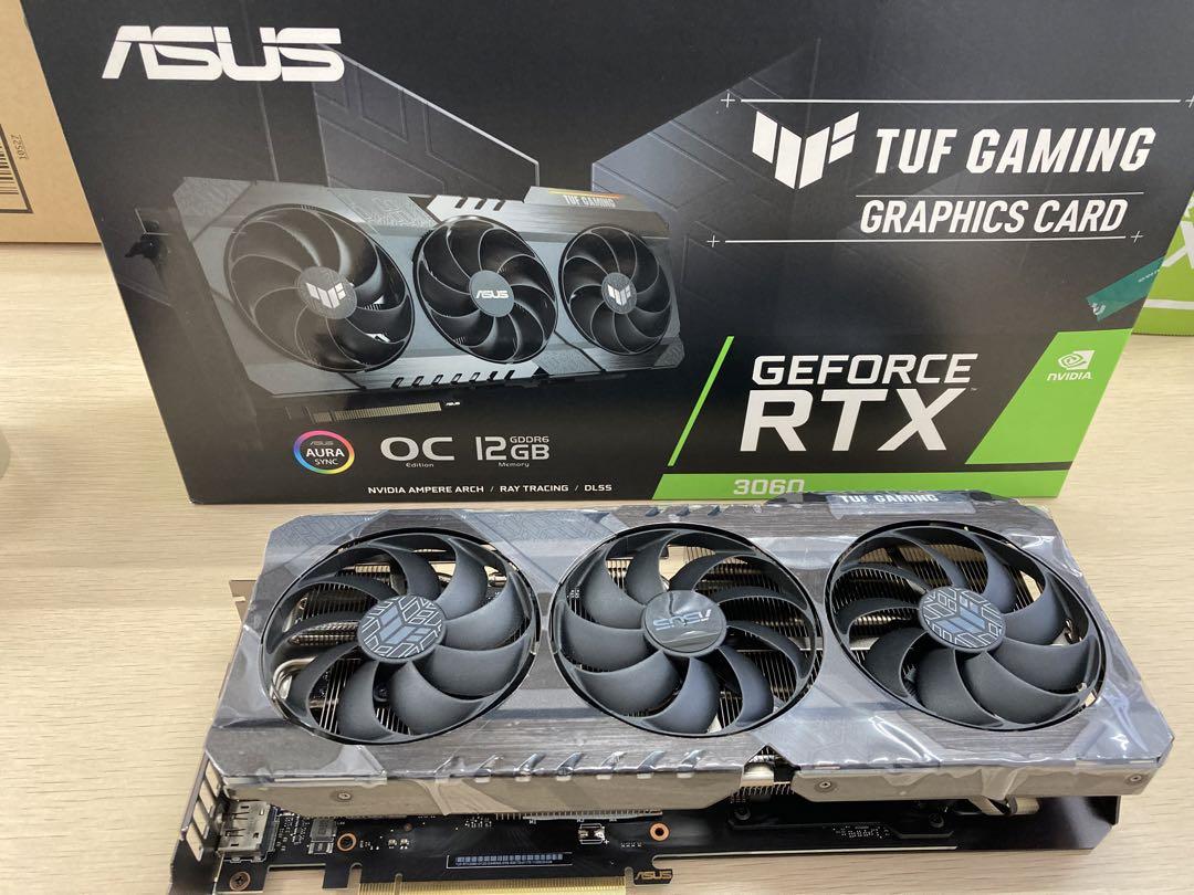 グラフィックボード・グラボ・ビデオカード ASUS TUF GAMING GeForce RTX 3060 OC 12GB