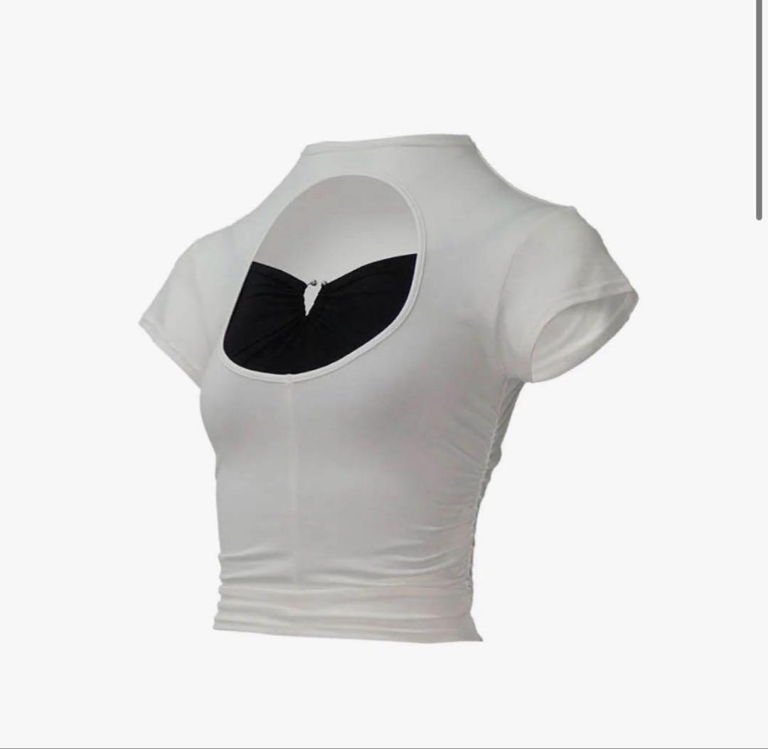 【限定特価】 theredthread S circle open Tシャツ トップス