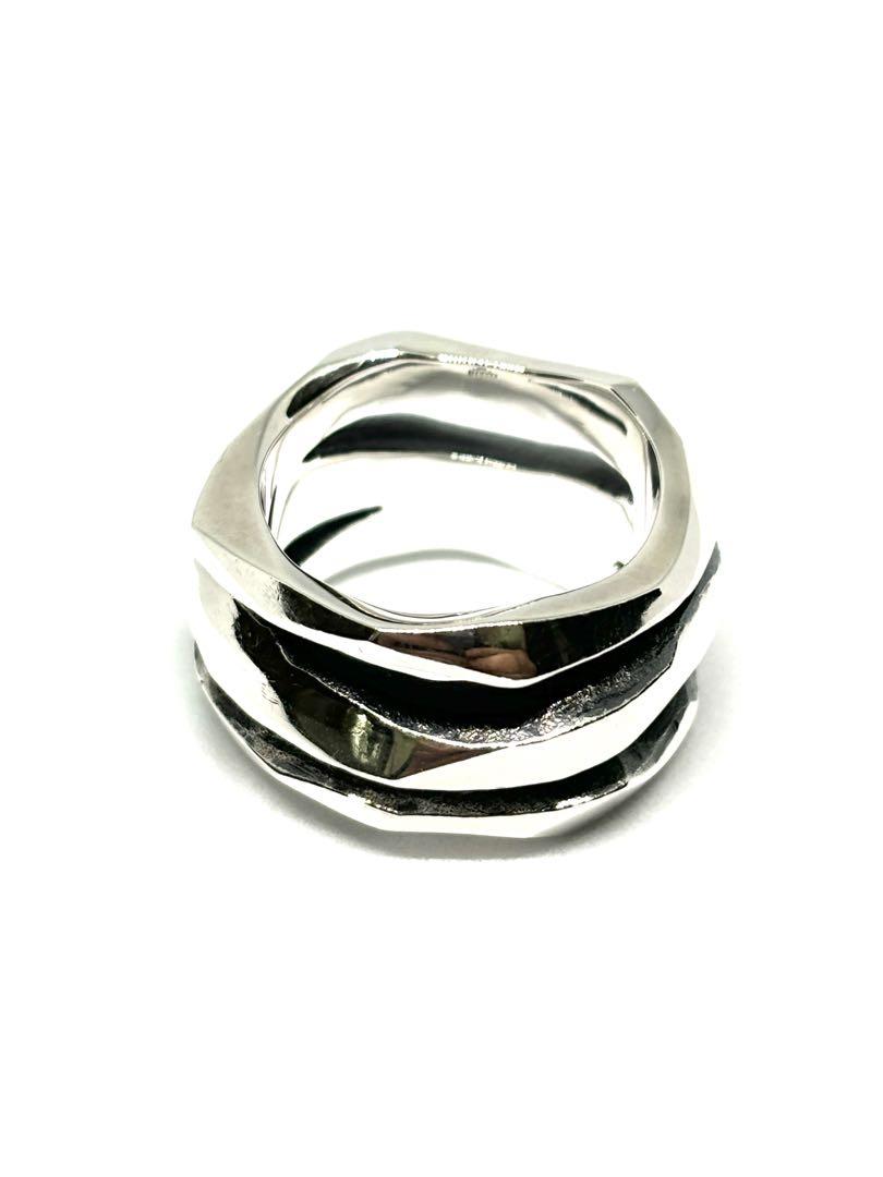 京都限定 美品 ガルニ KL Crockery Ring シルバー925 21号