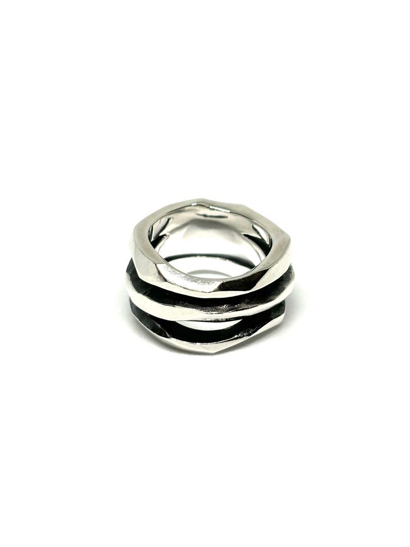 京都限定 美品 ガルニ KL Crockery Ring シルバー925 21号