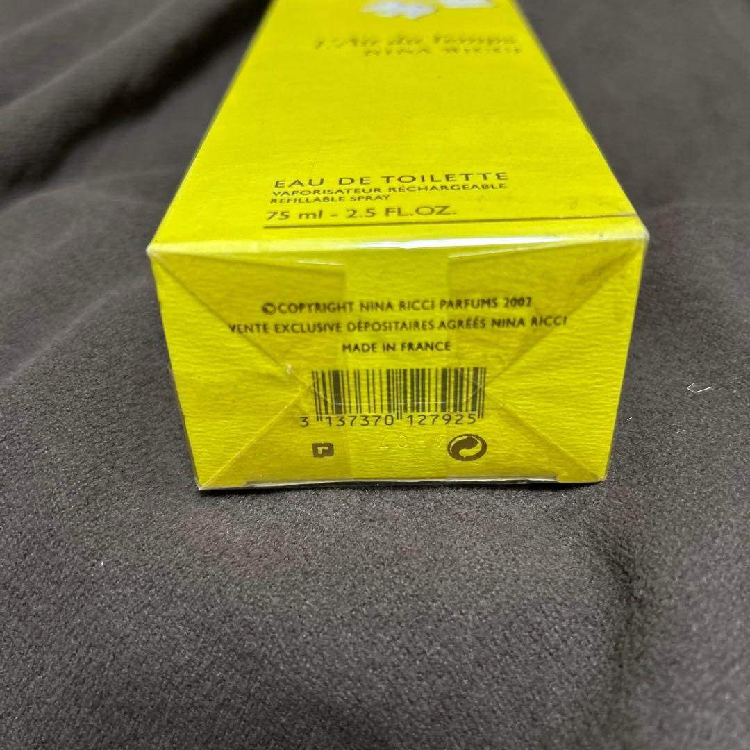 ニナ リッチ レール デュ タン オードトワレ 75ml ニナ リッチ レール デュ タン オードトワレ 75ml