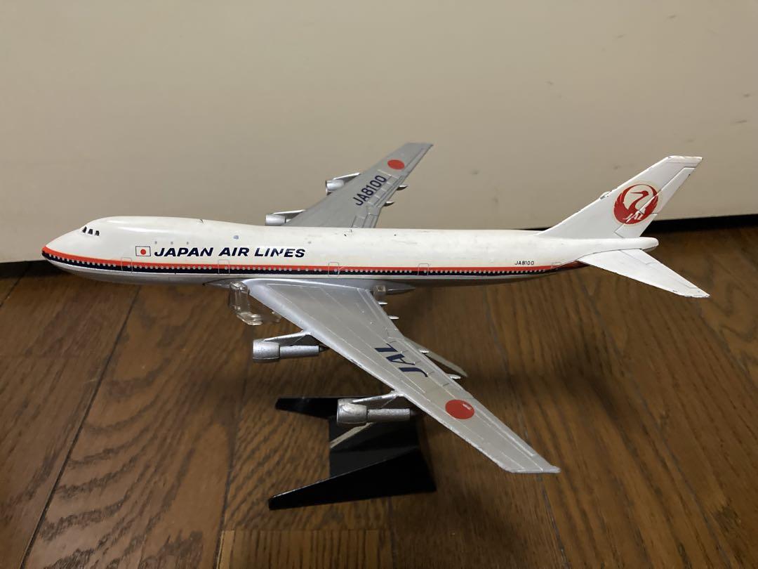 JAL JA8100 模型　レトロ飛行機　日本航空
