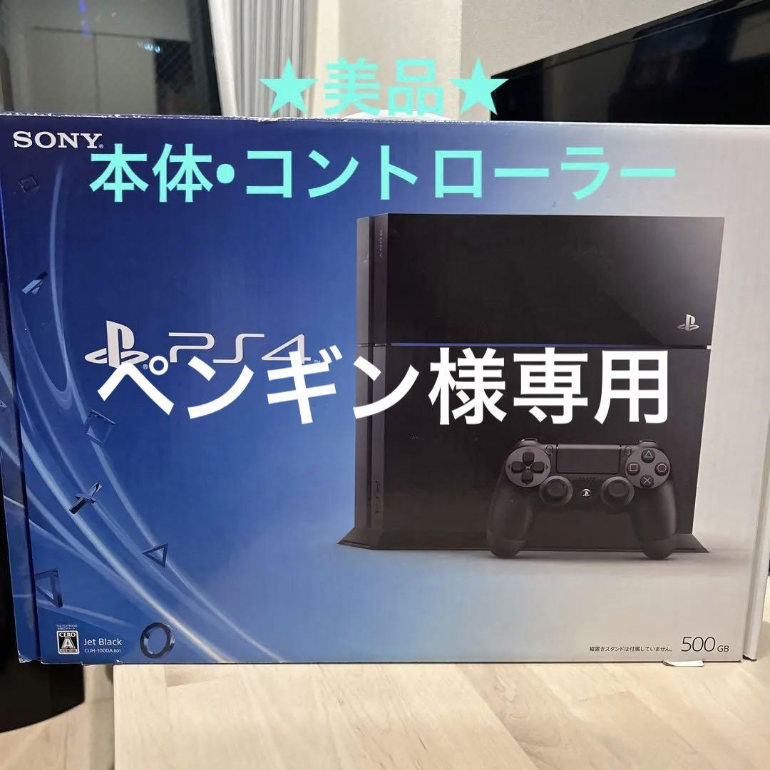 販促通販 PlayStation®4 ジェット・ブラック 500GB CUH-1000A