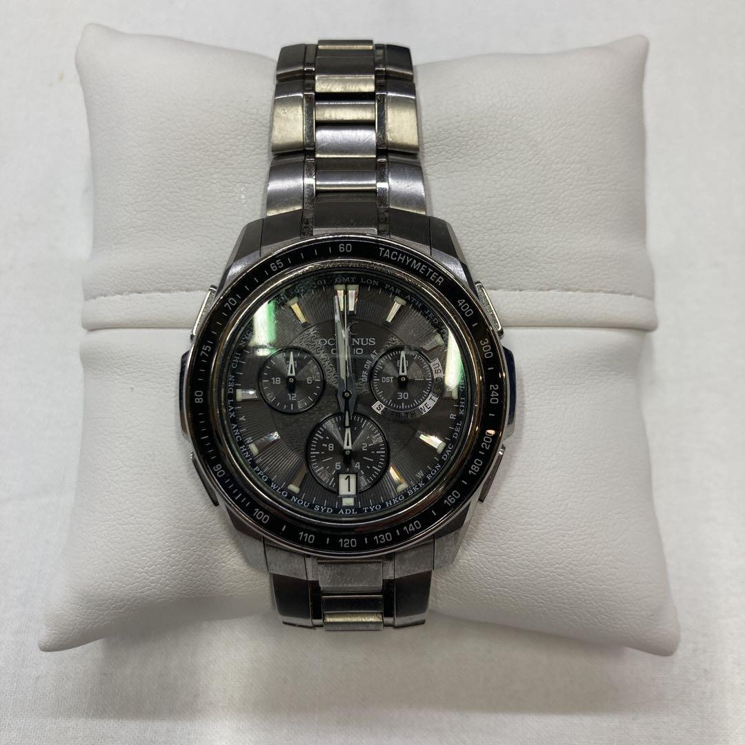 在庫処分 激安 食品 カシオ OCW-S1050-1AJF オシアナス CASIO メンズ 電波ソーラー 時計