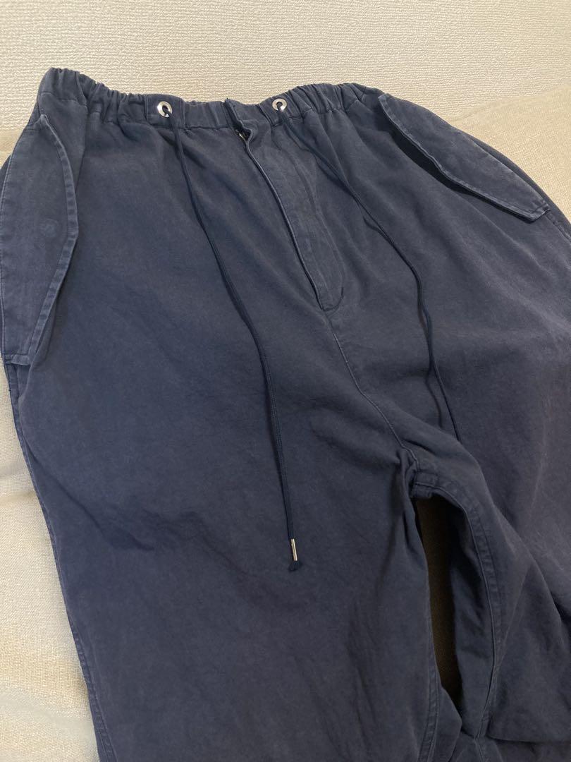 季節のおすすめ商品 THE SHISHIKUI】PARACHUTE PANTS / Navy パンツ
