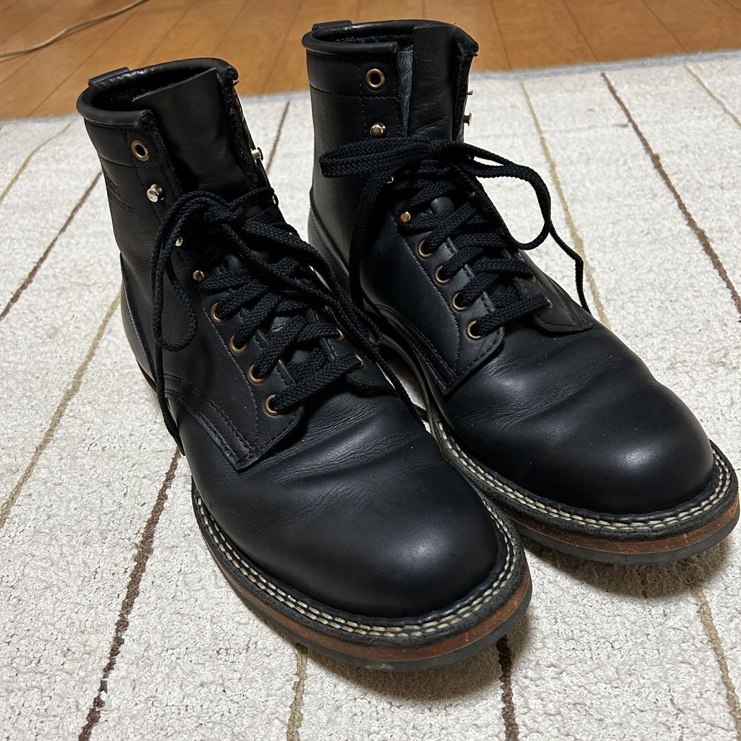 White’s bootsホワイツブーツ ファーマーランチャー ブラック 12C