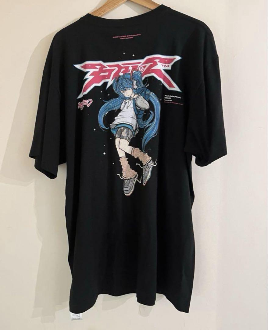 初音ミク×BAIT×Pancho Abalos新品メンズTシャツXL黒 - メルカリ
