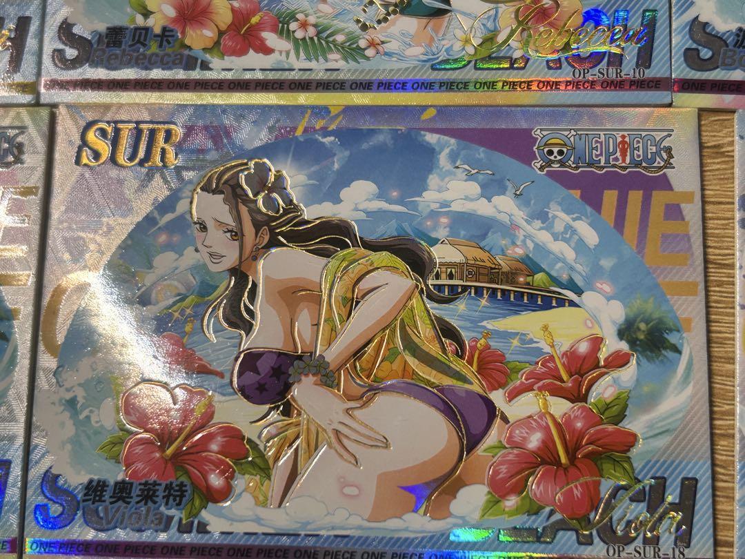 ワンピース　キラカード　水着　カード　ONE PIECE