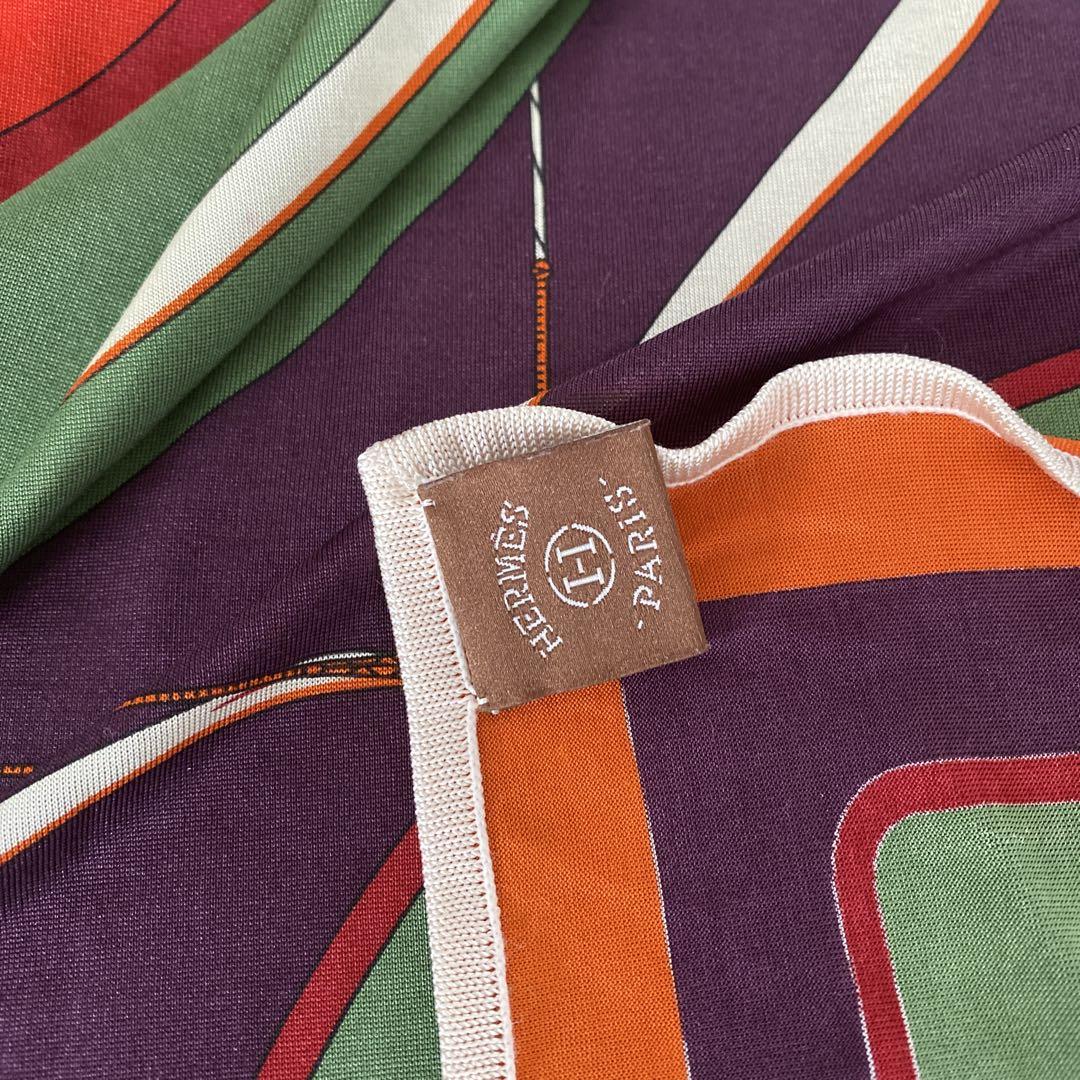 美品 エルメス カレ90 Tir à l’Arc アーチェリー柄 HERMES