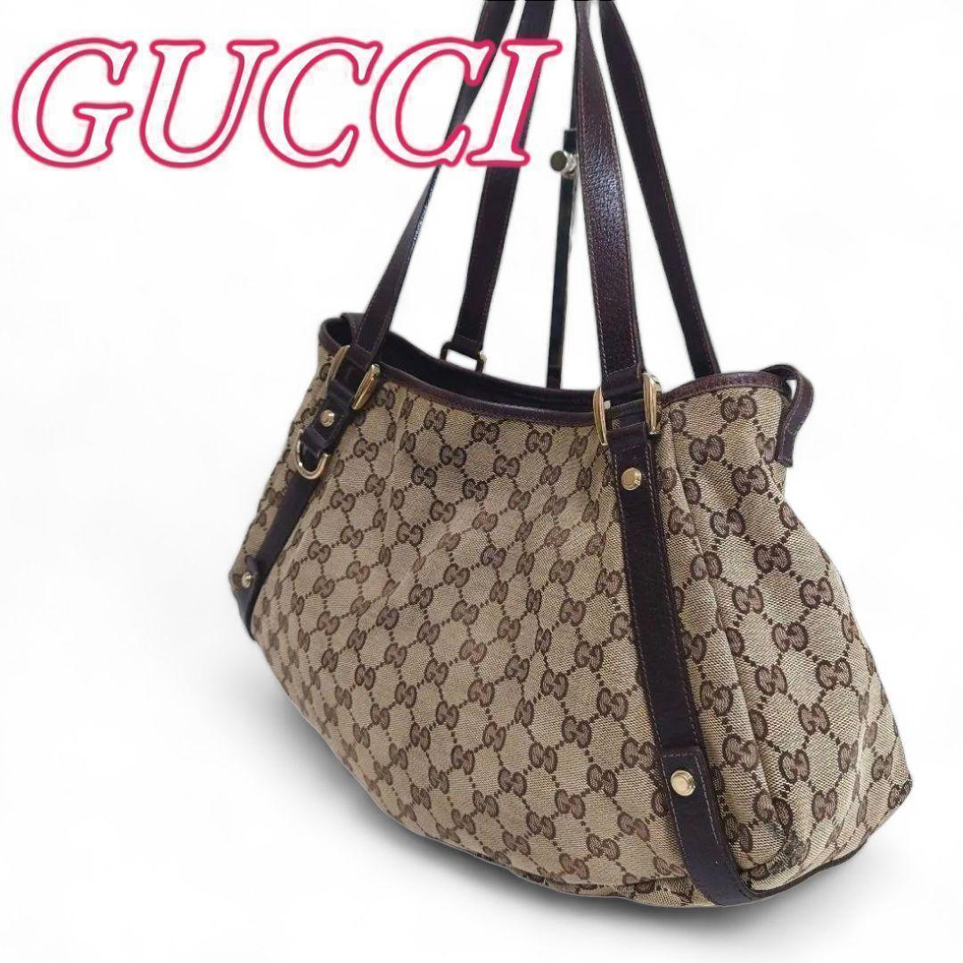 グッチ GUCCI トートバッグ GG柄 アビーライン
