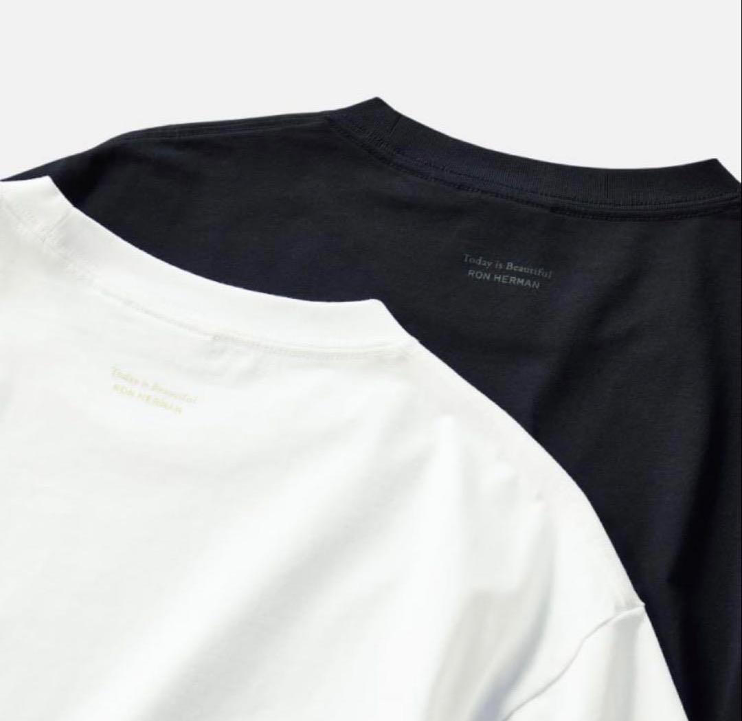 Ron Herman × UNIQLO Tシャツ 黒白2枚セットS - メルカリ