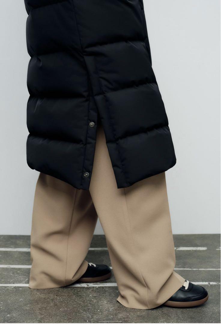 zara 今季完売品　ロングダウンコート