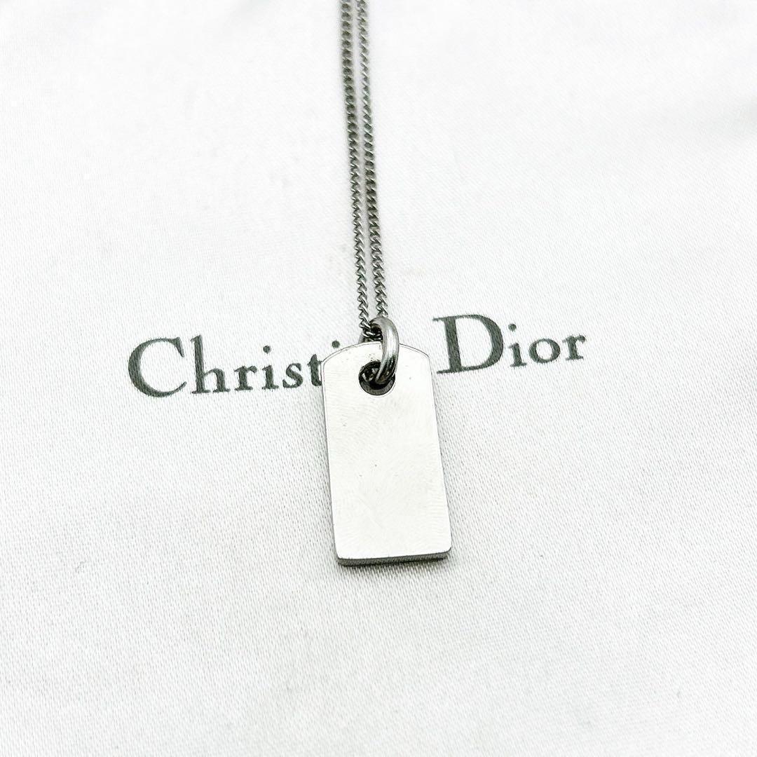 2609-3 人気✨　Dior　ネックレス　CD ロゴ　希少　刻印 2609-3 人気✨ Dior ネックレス CD ロゴ 希少 刻印 - メルカリ