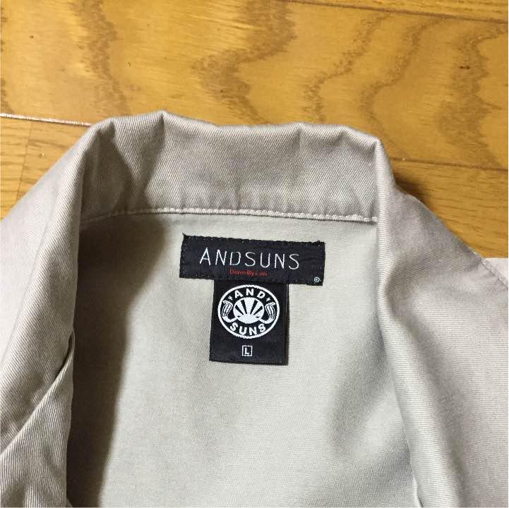 グランドホールセール ANDSUNS ジャケット ジャケット・アウター