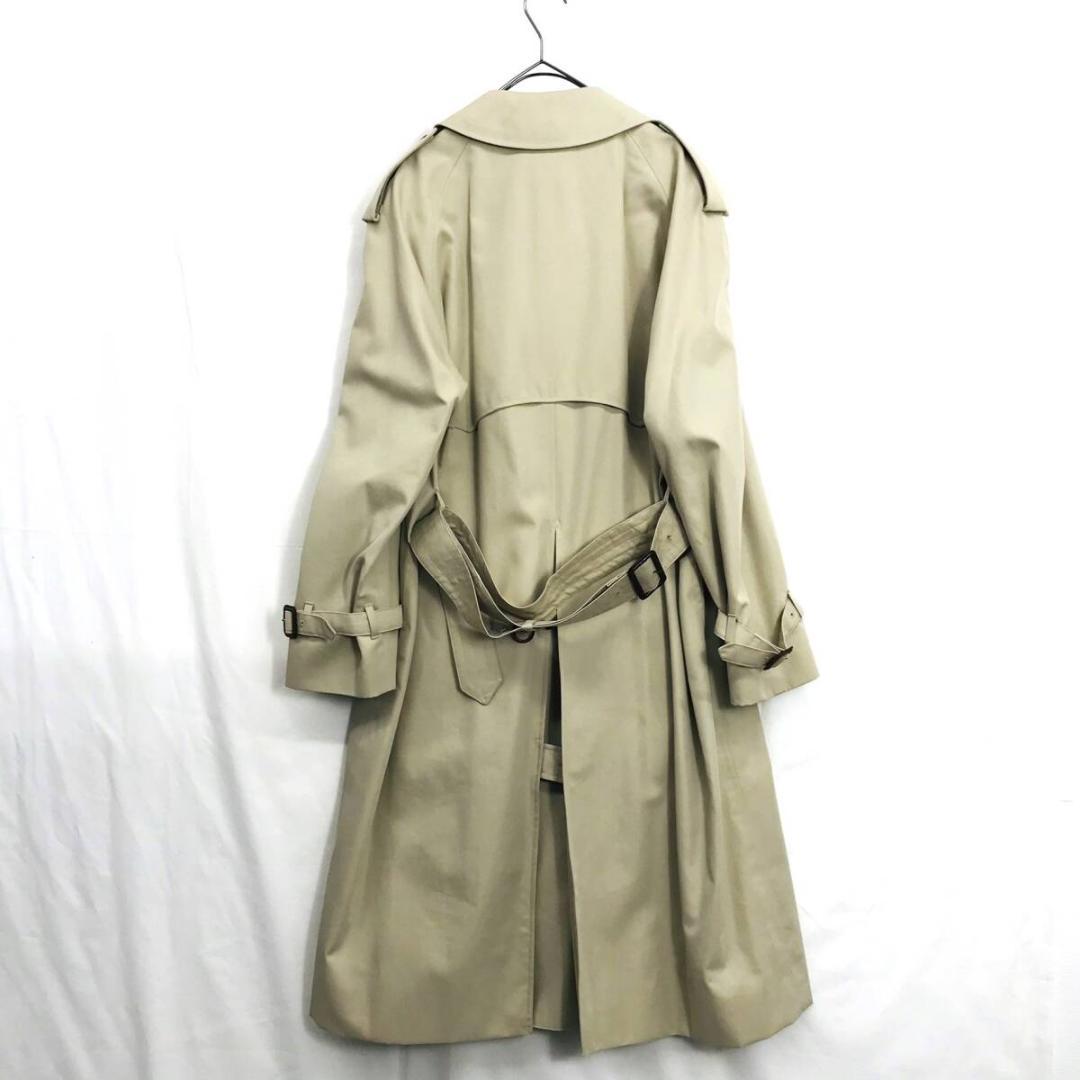 Aquascutum : ロング トレンチコート★36★ベージュ 英国製