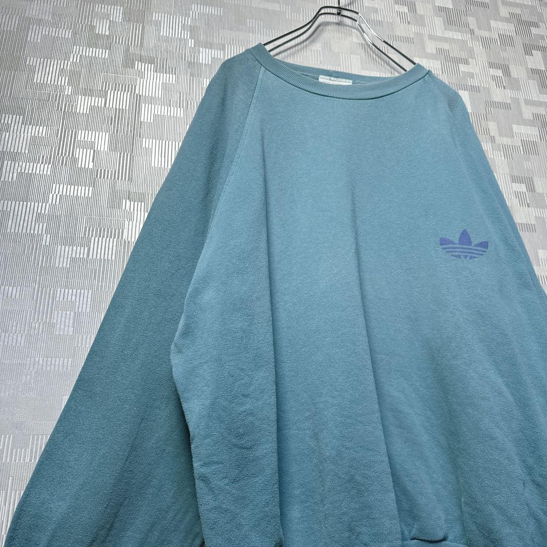 adidas ヴィンテージ 80s 90s 万国旗タグ トレーナー スウェット