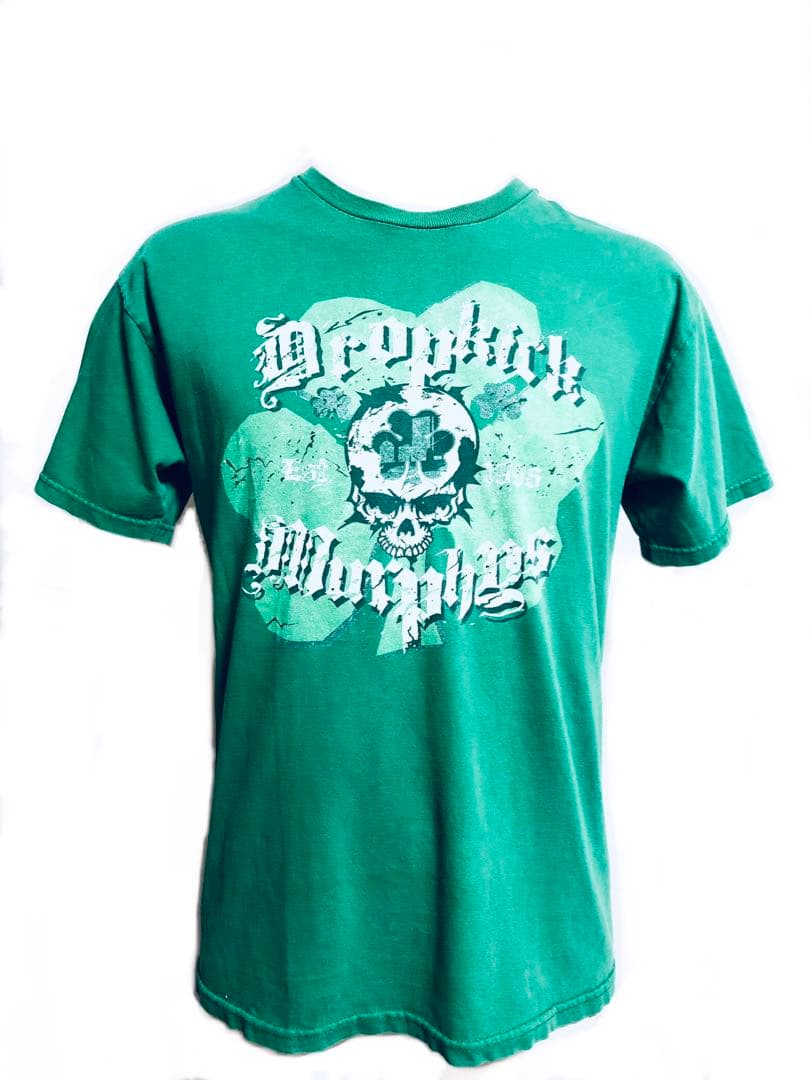 ドロップキックマーフィーズ グリーンTシャツ M相当ヴィンテージ1996年パンク 7,850円