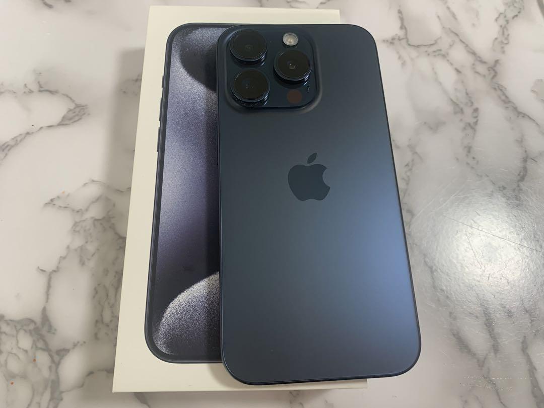 iPhone 15 Pro ブルーチタニウム 256GB SIMフリー 画像2