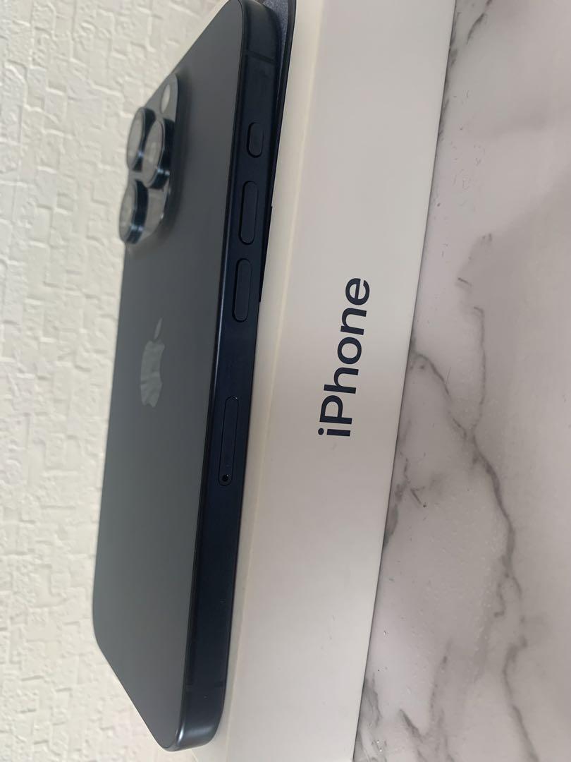 iPhone 15 Pro ブルーチタニウム 256GB SIMフリー 画像3