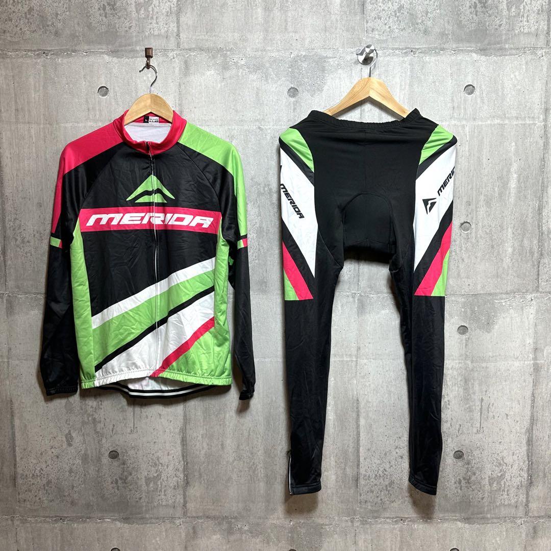 本物の dhb 裏起毛サイクリングジャージ上下セット Mサイズ（日本サイズ ウェア