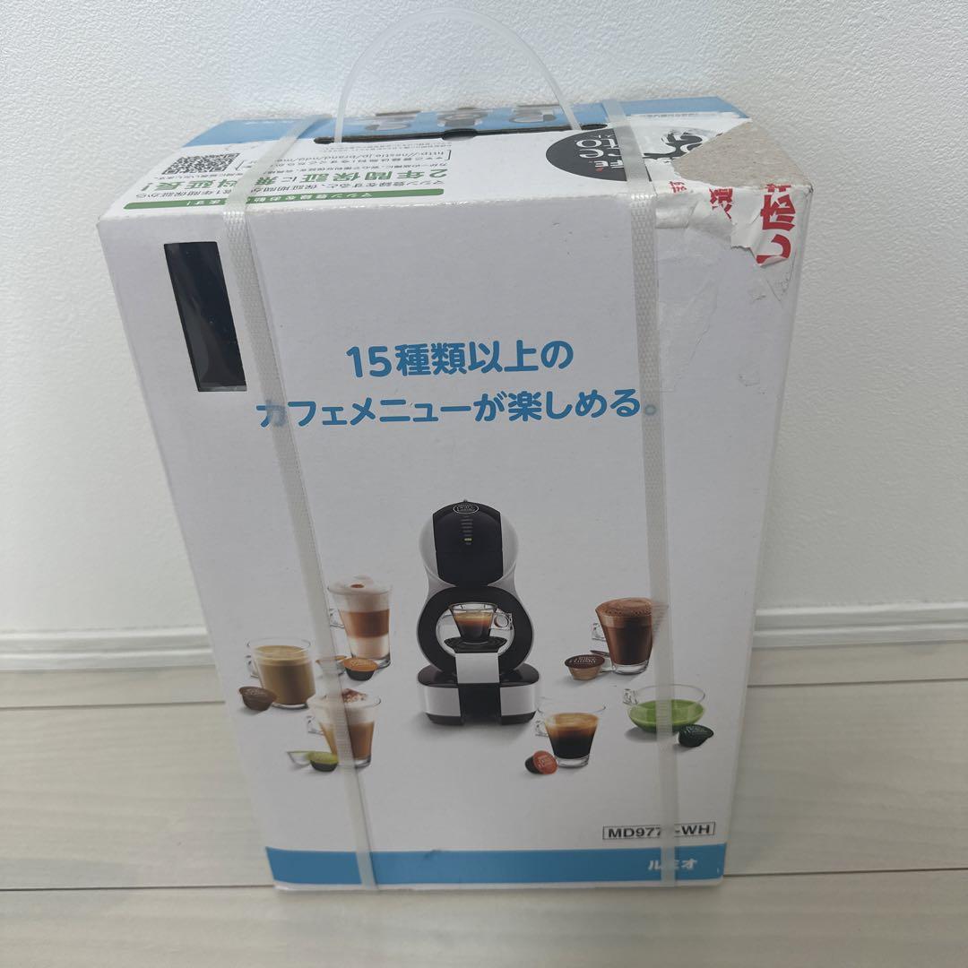 NESCAFE MD9777-WH WHITE ドルチェ　グスト　ルミオ