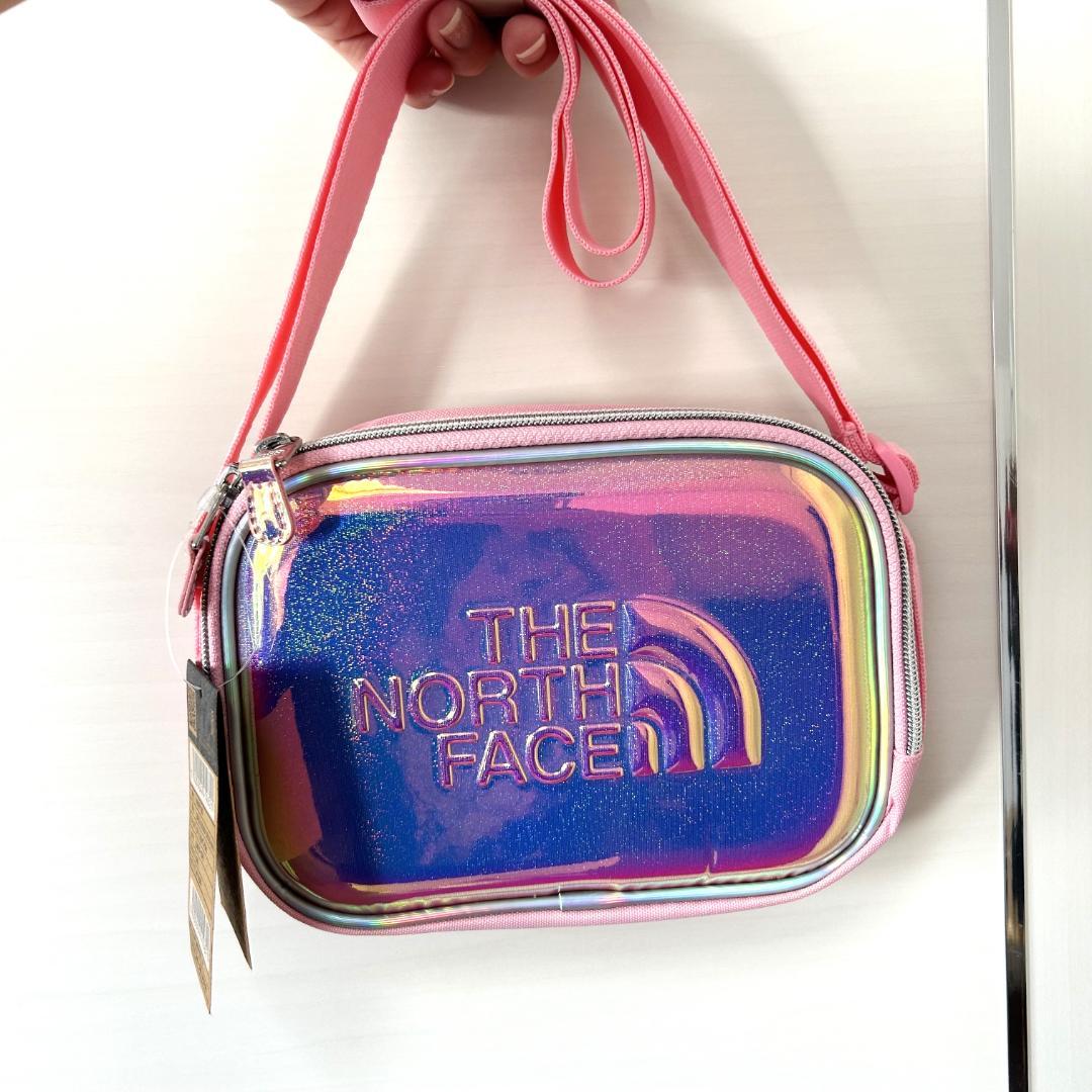 ノースフェイス】海外限定 GIRLS GLOSSY CROSS BAG