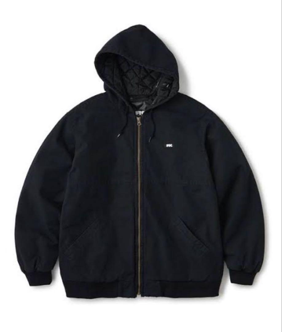 FTC WASHED CANVAS HOODED JACKET