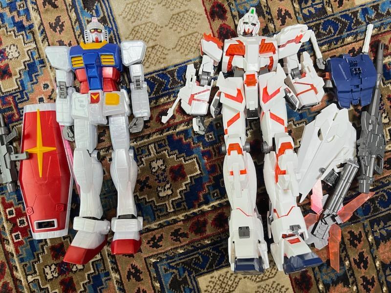 ガンダムベース限定 メガサイズモデル 1/48 ユニコーン ファースト 2体