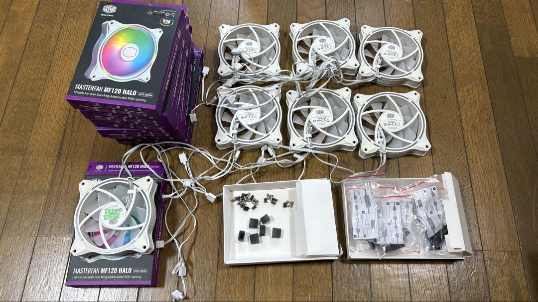 MasterFan MF120 HALO 7個セット RGBファン