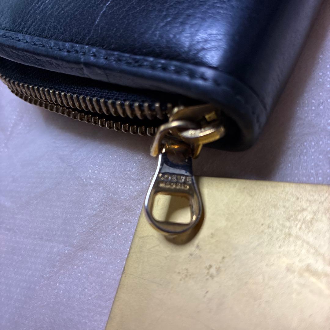 LOEWE 黒 レザー 長財布