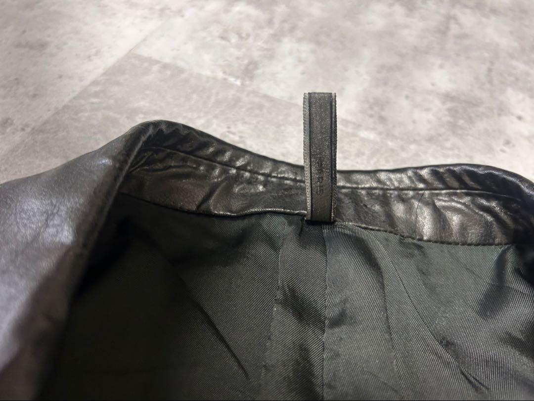 dior homme AW03 luster pvcレザーコーティングジャケット