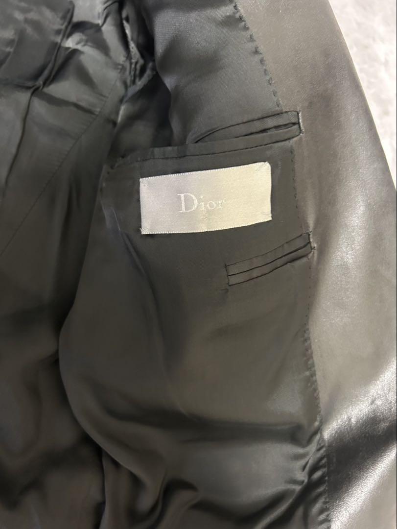 dior homme AW03 luster pvcレザーコーティングジャケット