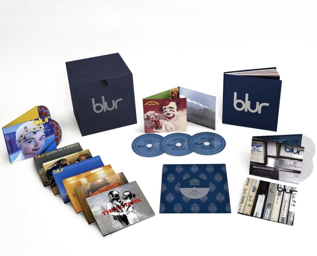 【廃盤】BLUR 21 BOX(CD. 7inch(レコード). DVD)