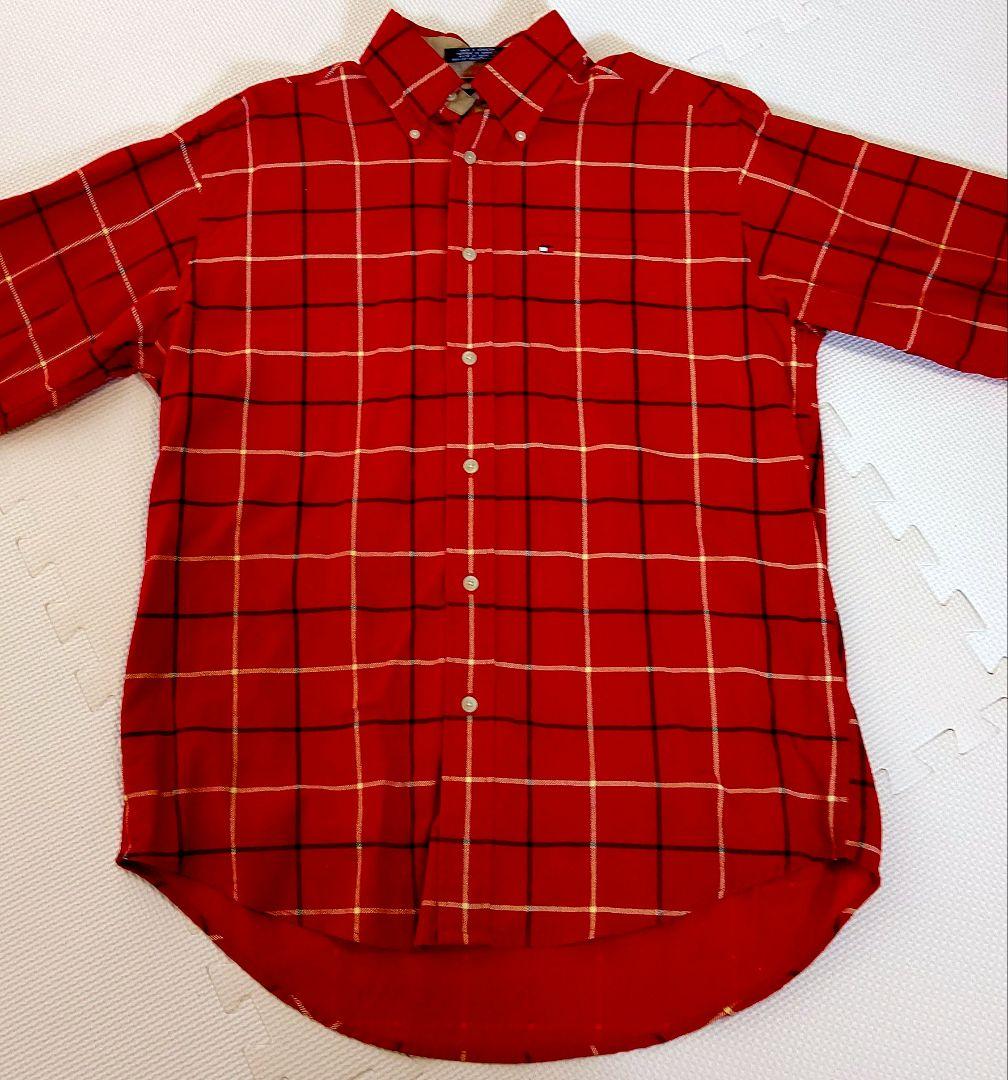 Tommy 秋シャツ ネルシャツ