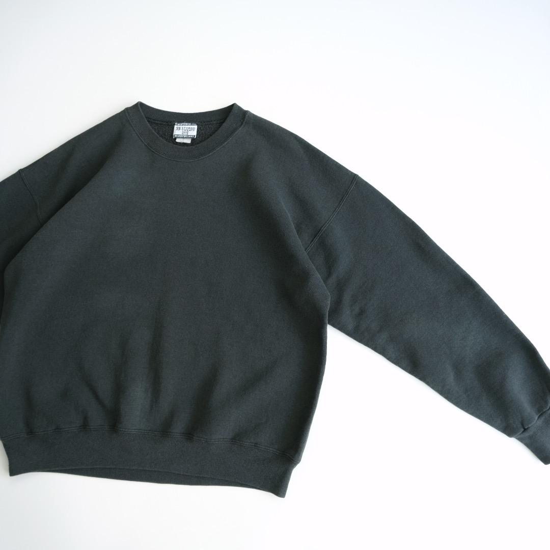 Lee リー　90s 無地スウェット　トレーナー 黒　フェード　古着