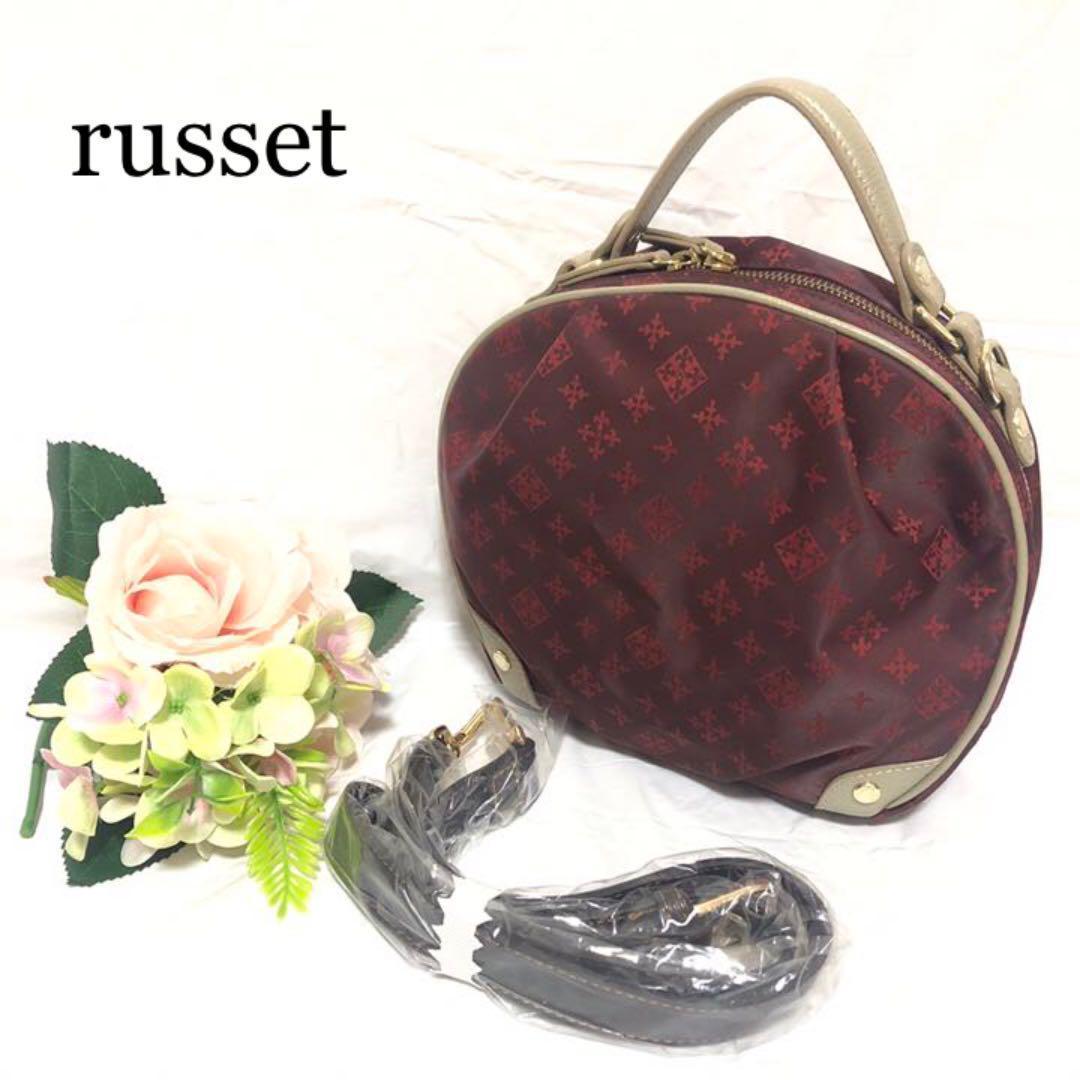 未使用品】ラシット2WAYショルダーバック ハンドバッグ