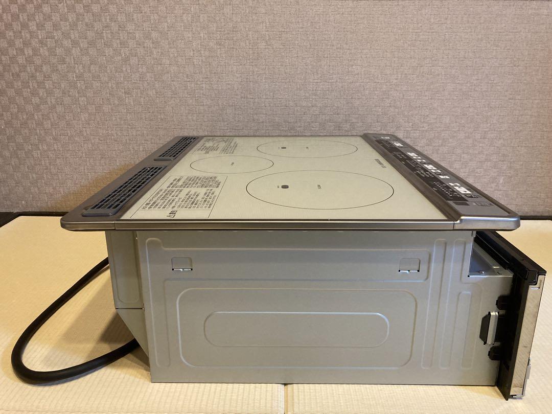 HITACHI ＩＨクッキングヒーター　HT-J7STF 3口　ビルトインタイプ