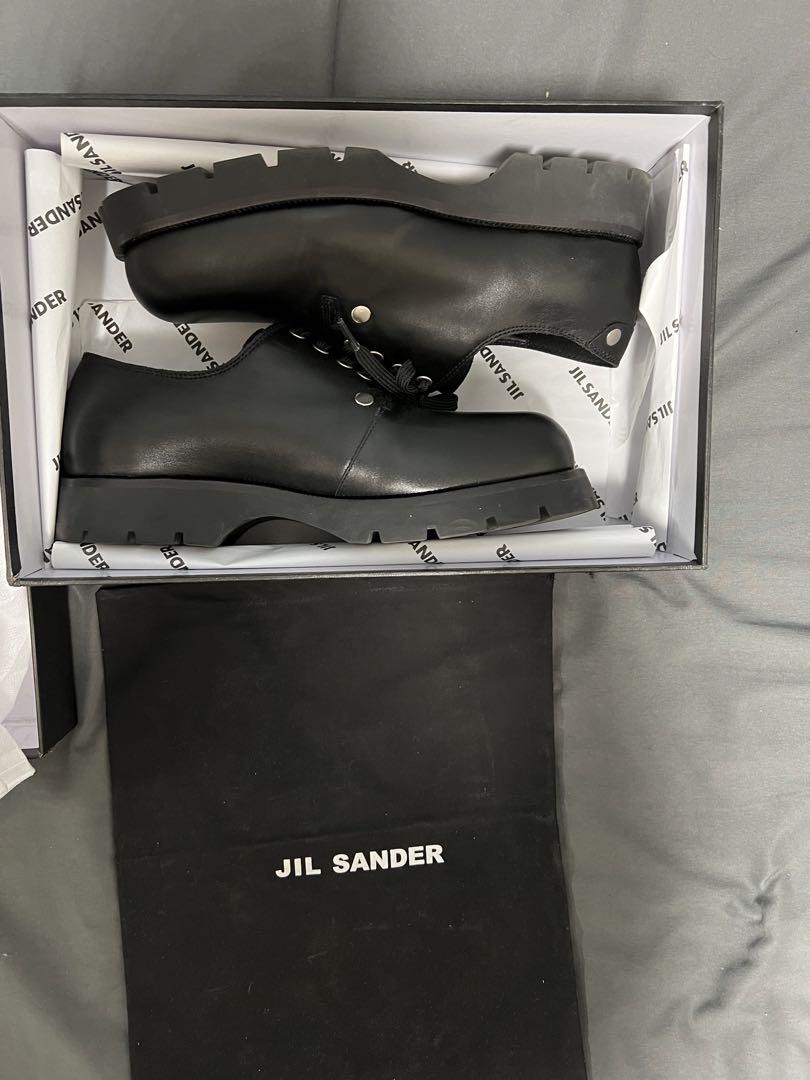 jil sander studs derby shose 41 メンズ jil sander studs derby shose 41 メンズ