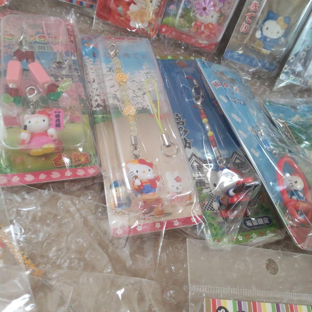 ハローキティ ストラップ まとめ売り 47個 セット 根付けご当地 キティ 大量 画像6