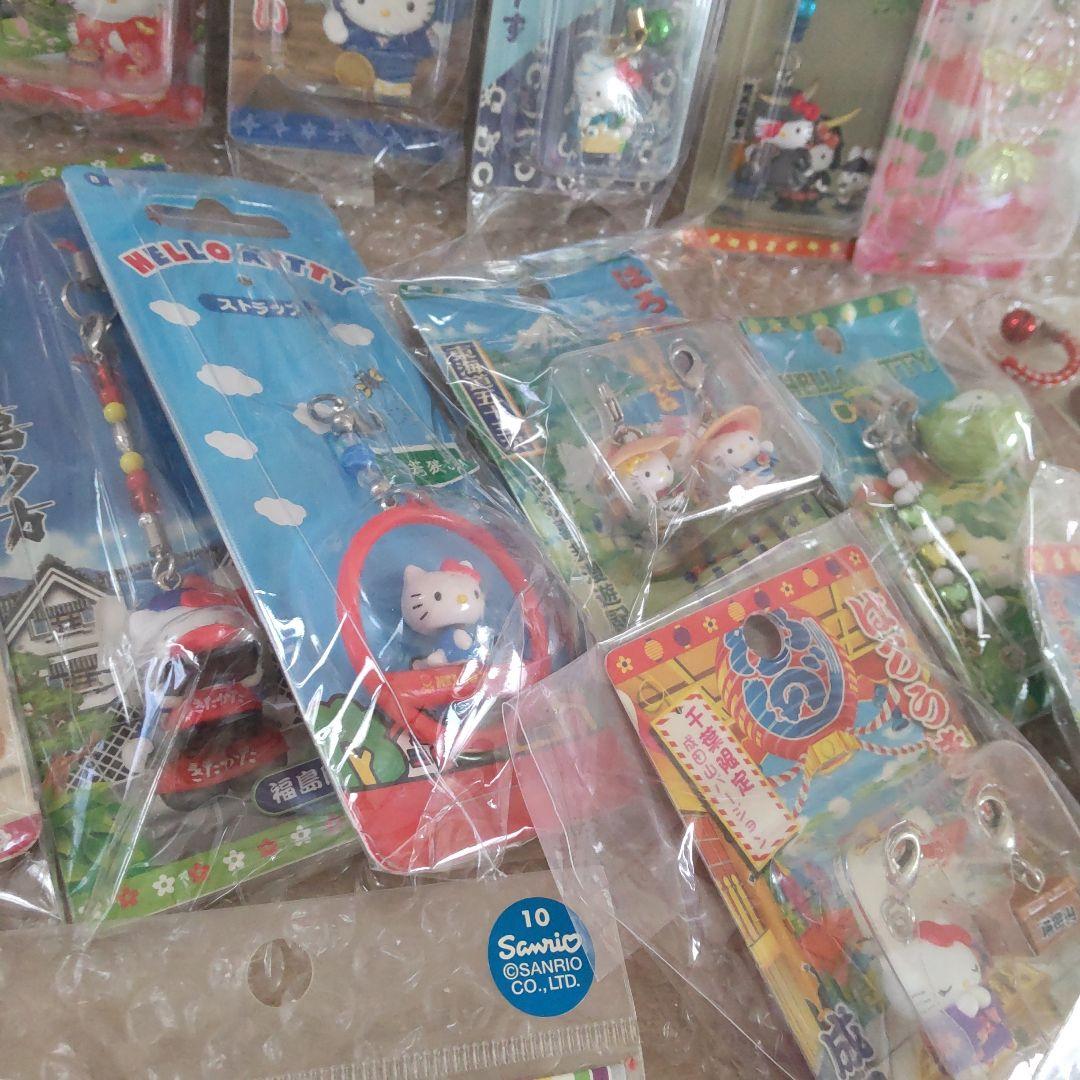 ハローキティ ストラップ まとめ売り 47個 セット 根付けご当地 キティ 大量 画像7